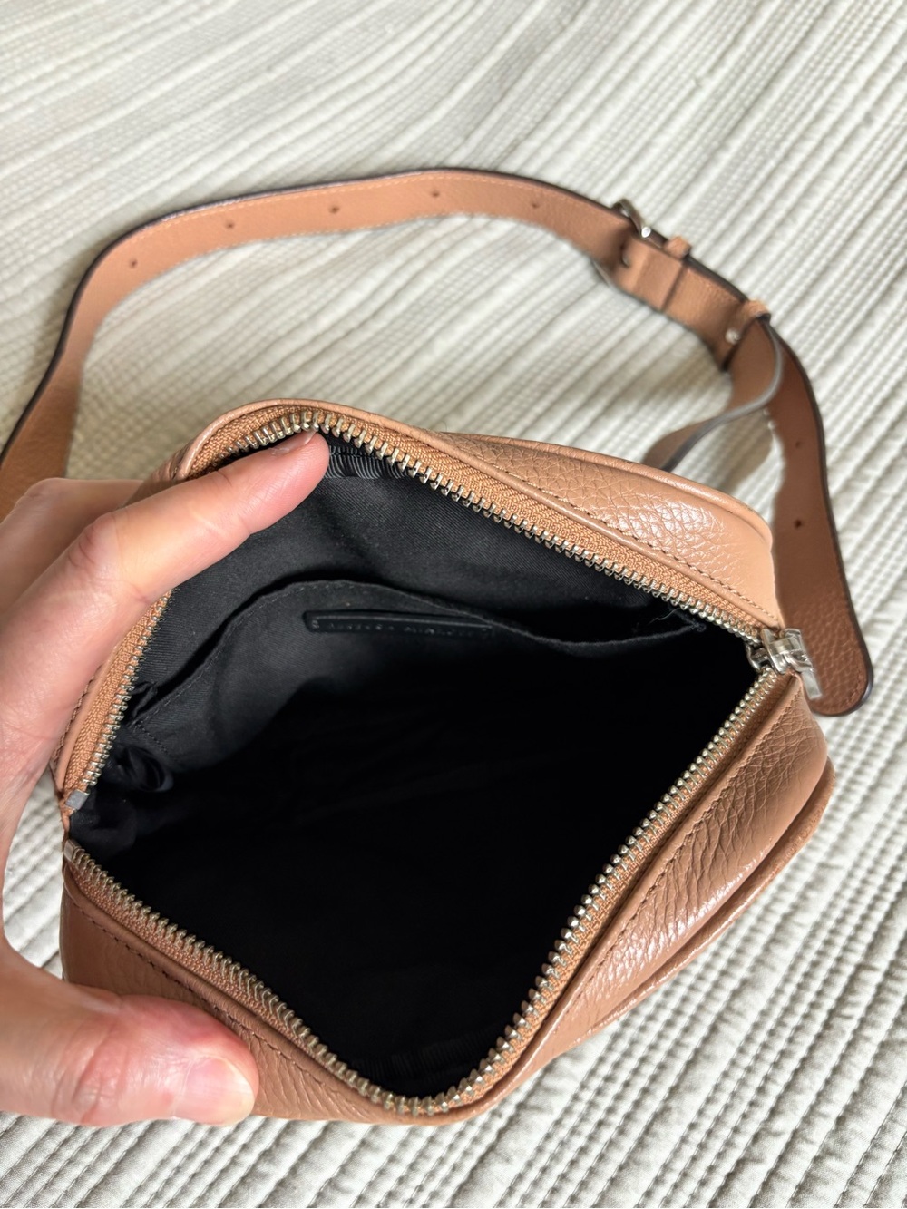 Rebecca Minkoff tan belt bag pouch - Picture 5 of 9